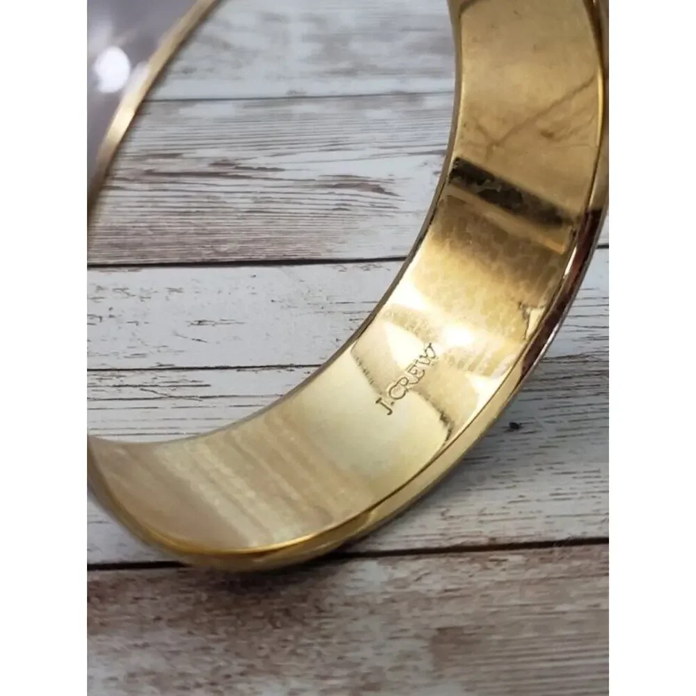 J. Crew Bracelet / Bangle - Gray & Gold Tone